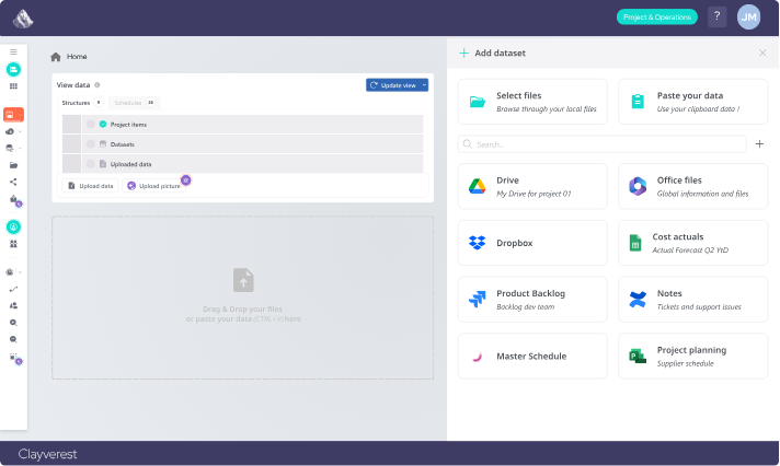 Synthèse et corrélation des données projets